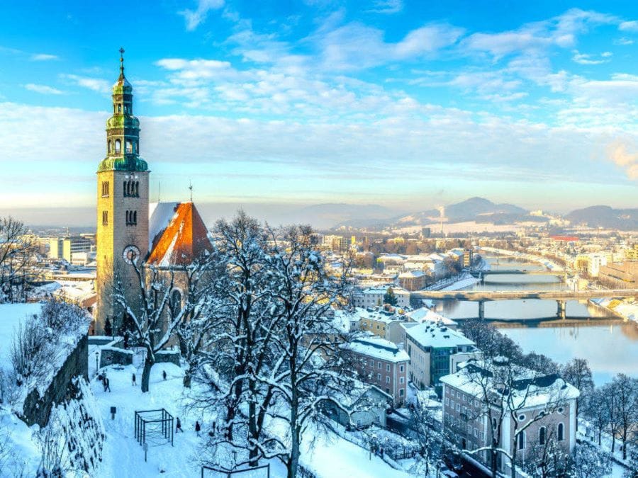 Vào mùa đông, toàn Munich tựa như thế giới cổ tích vô cùng ấn tượng