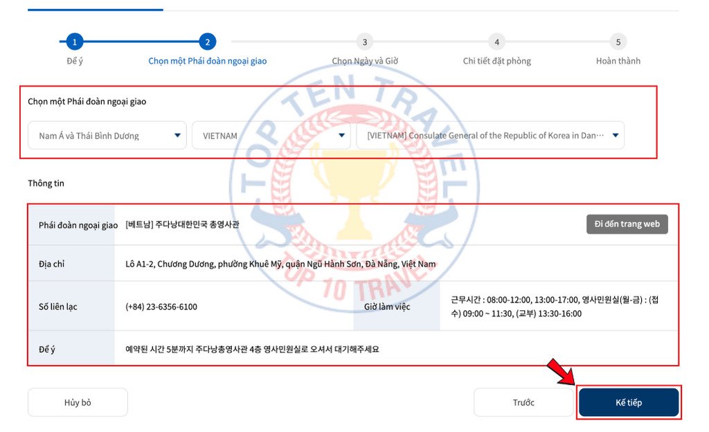 Hướng dẫn đặt lịch hẹn tại OKP bước 4