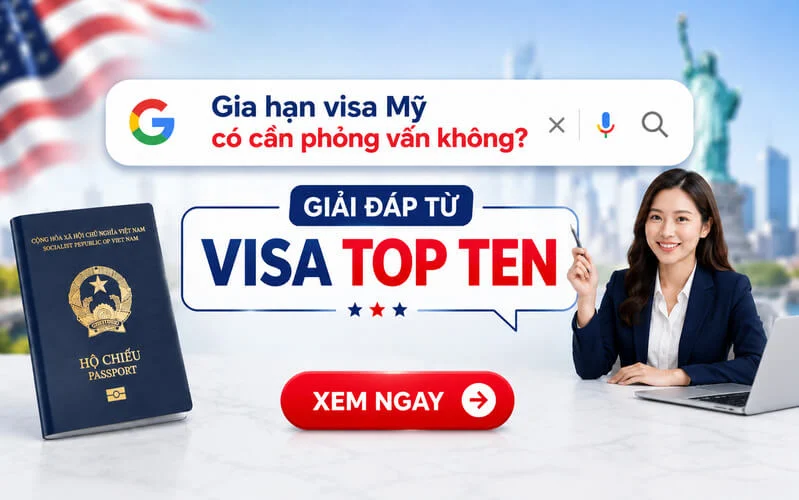 Gia hạn visa Mỹ có cần phỏng vấn không