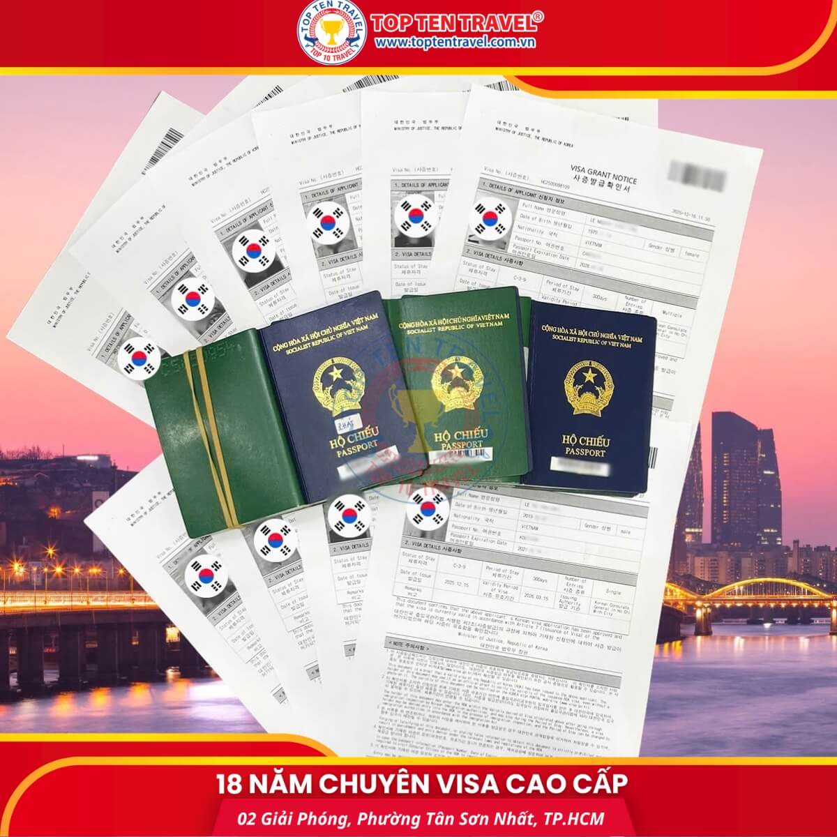 Visa Hàn Quốc C-3-9 là lựa chọn phổ biến dành cho người Việt muốn tự lên kế hoạch khám phá Hàn Quốc