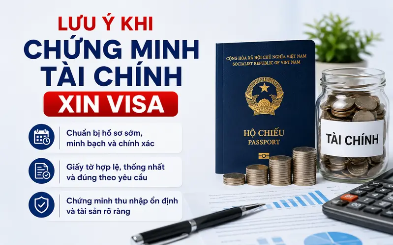 Một số lưu ý đảm bảo chứng minh tài chính đúng quy định