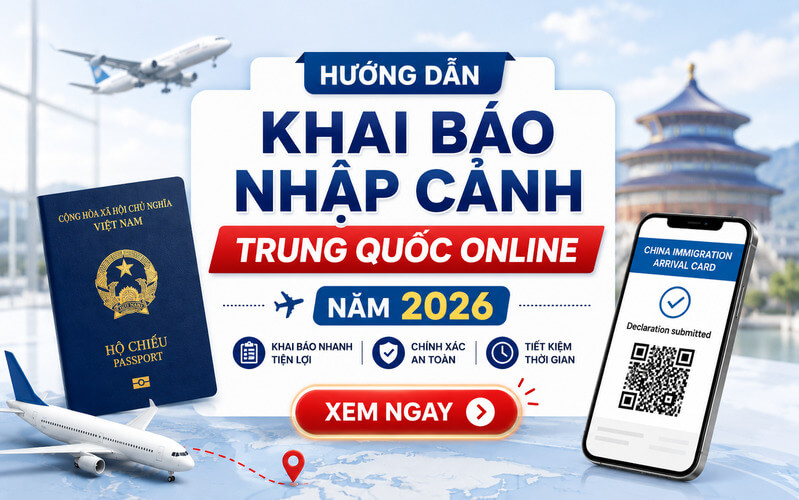 Hướng dẫn khai báo nhập cảnh online