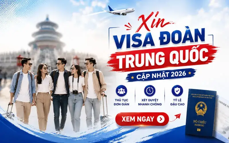 Visa đoàn Trung Quốc
