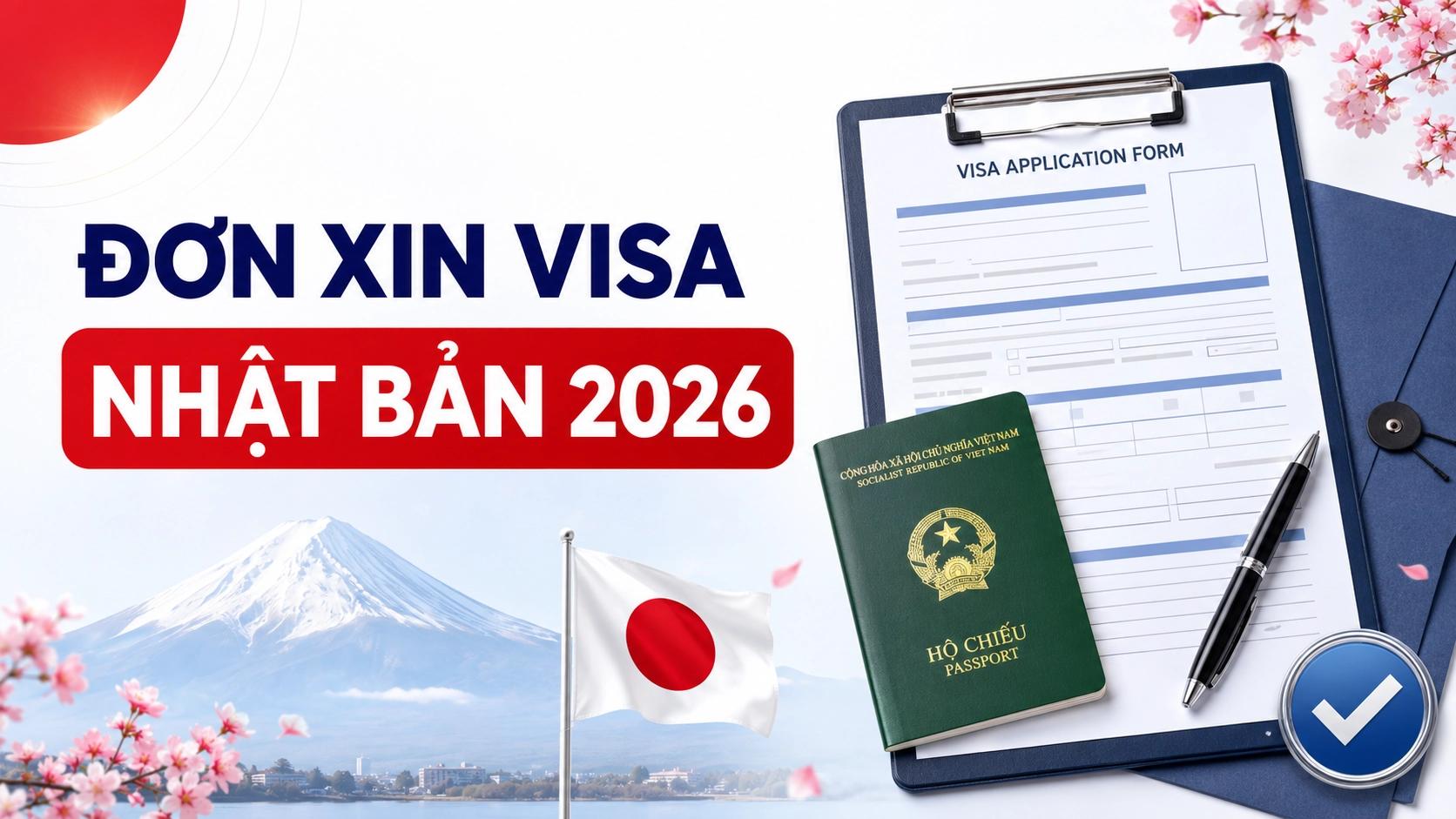Đơn Xin Visa Nhật Bản