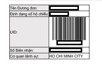 Hình ảnh giấy xác nhận miễn phỏng vấn gia hạn visa Mỹ