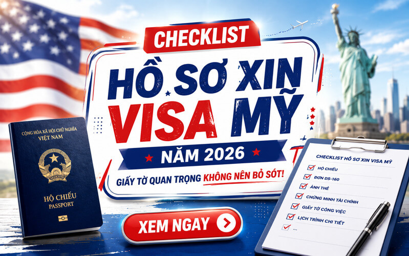 Hồ sơ xin visa Mỹ