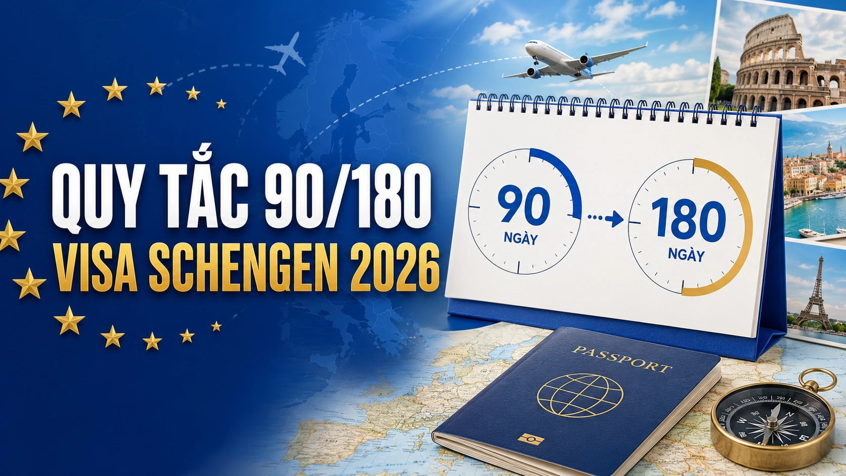 Quy tắc 90/180 Visa