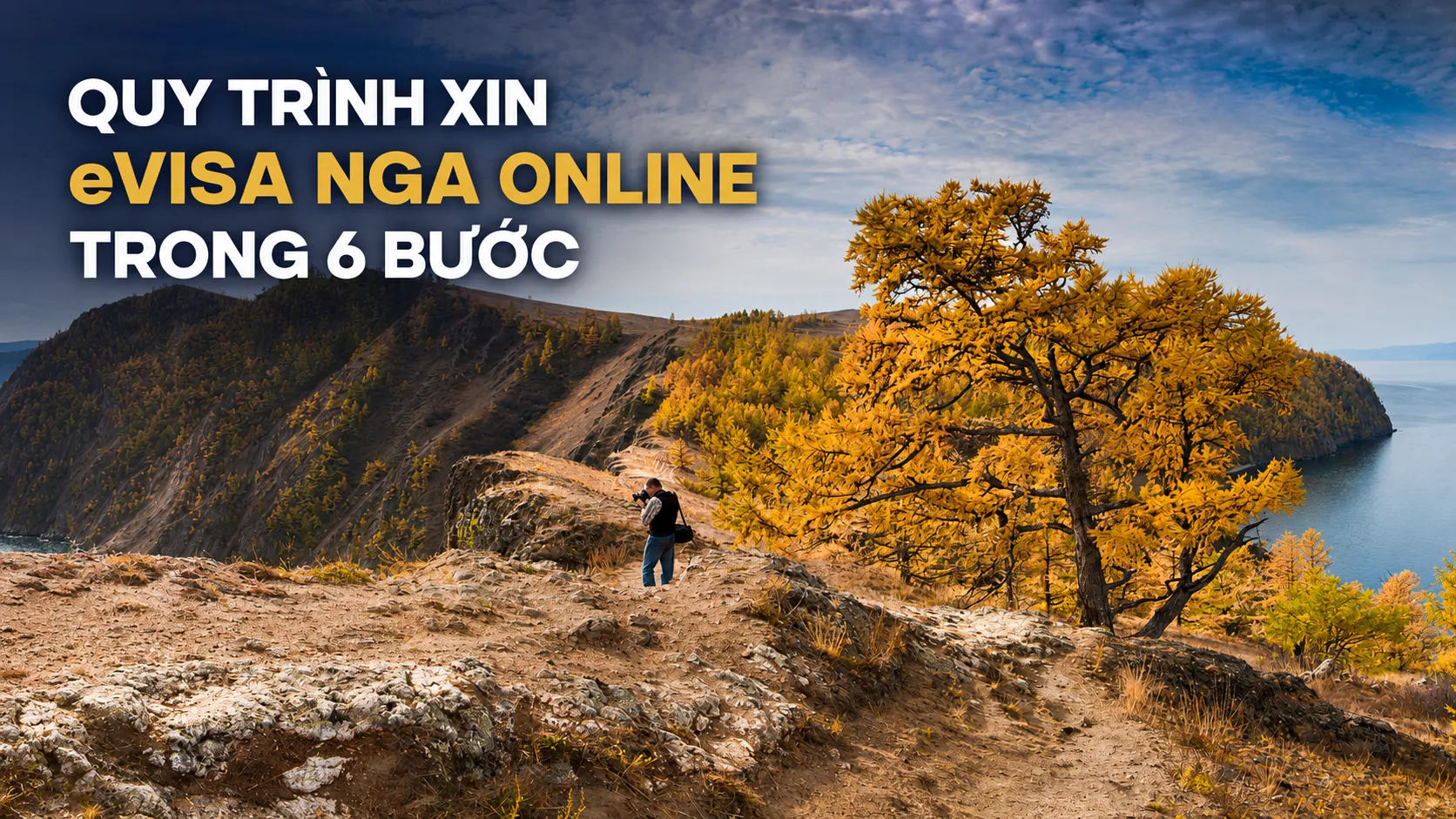 Quy trình xin eVisa Nga online trong 6 bước