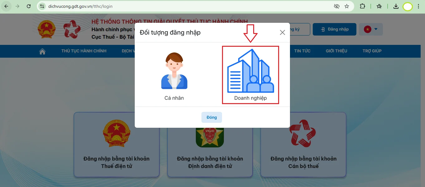 Bước 2 tra cứu hồ sơ trên Dịch vụ Công