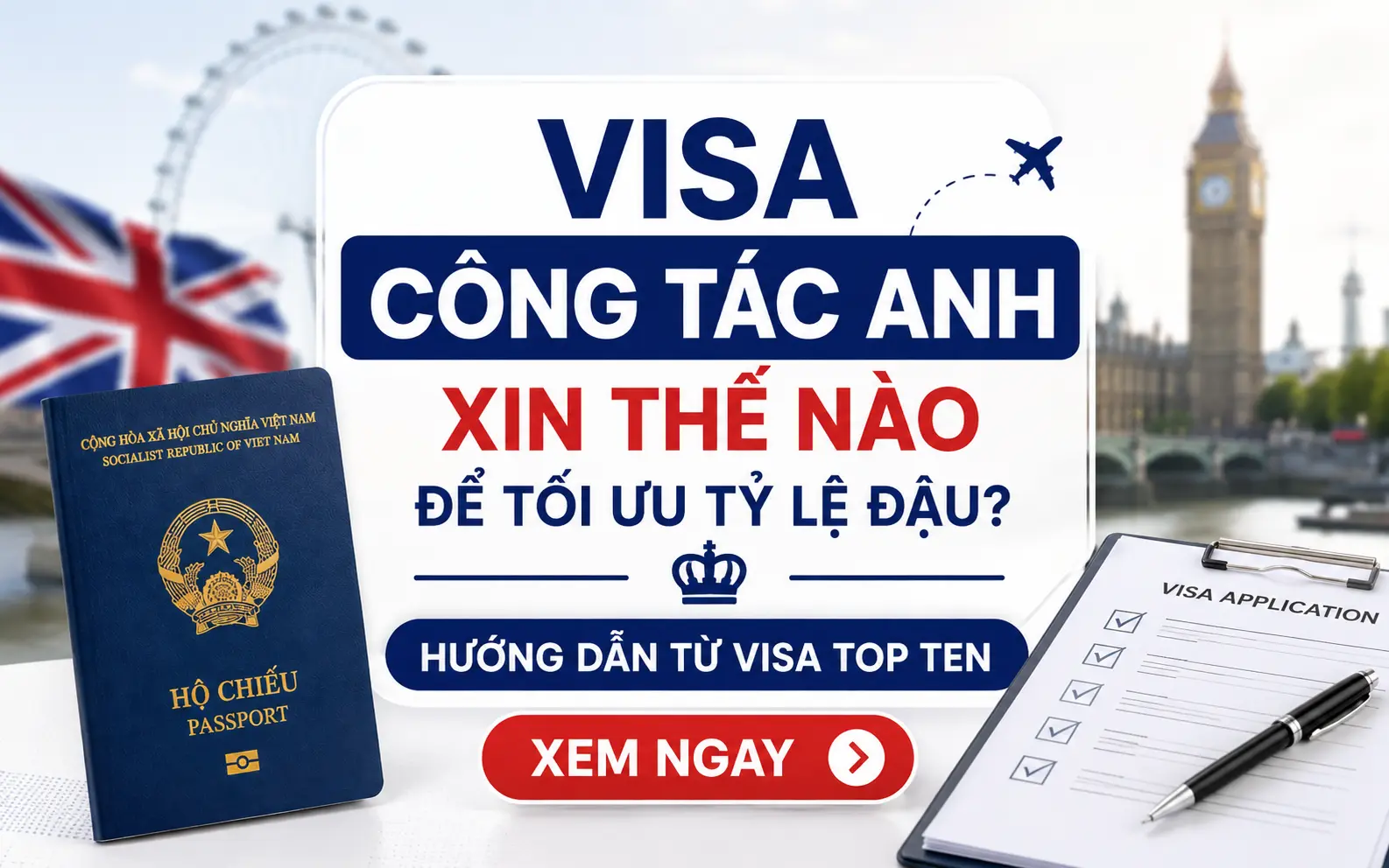 Visa công tác Anh