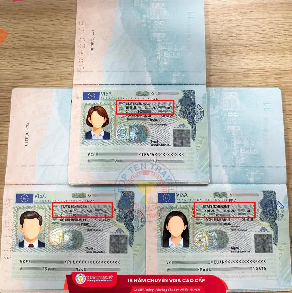 Visa Top Ten cung cấp dịch vụ visa Pháp trọn gói và chuyên nghiệp
