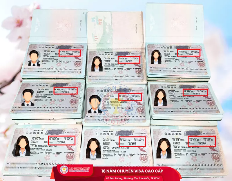 Visa Top Ten cung cấp dịch vụ visa Nhật Bản trọn gói, uy tín tại TP.Hồ Chí Minh